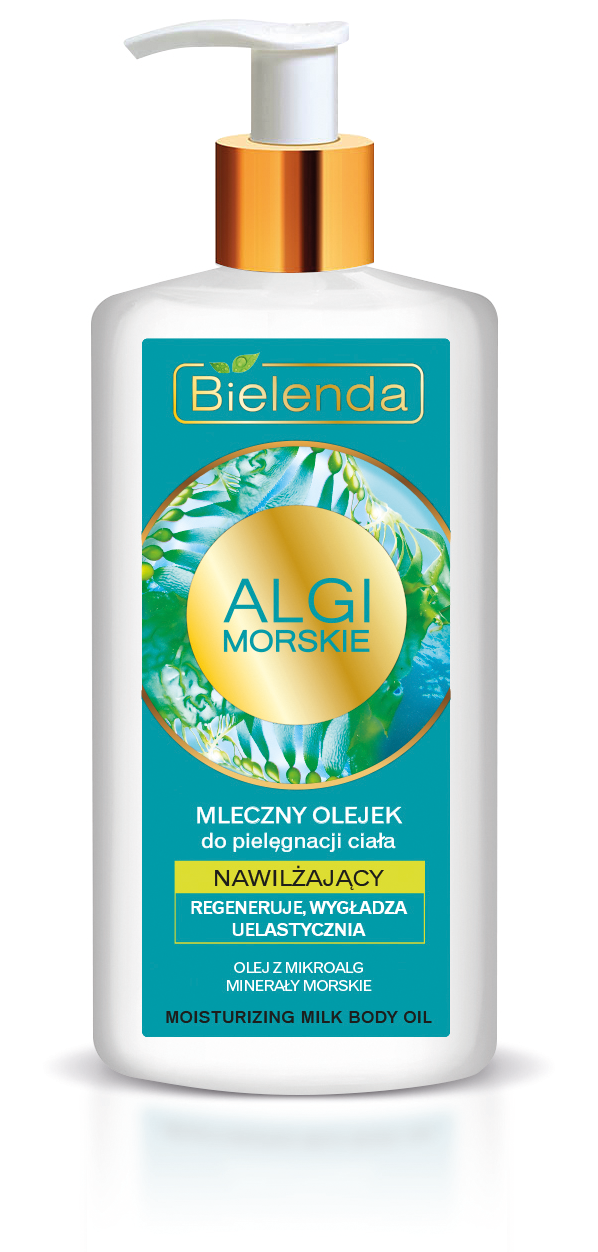 Bielenda Algi Morskie -  Mleczny olejek do pielęgnacji ciała nawilżający