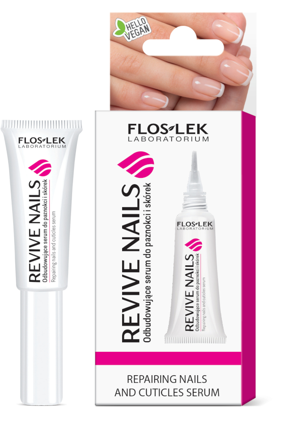 Floslek - Odbudowujące serum do paznokci i skórek