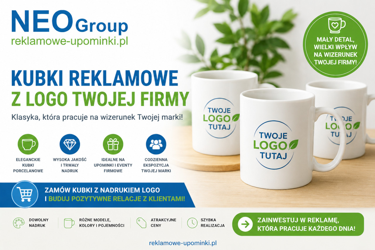 Zimowe gadżety reklamowe z logo dla firm Zimowe gadżety reklamowe z logo dla firm, w tym termos, kubek, koc i ciepła odzież