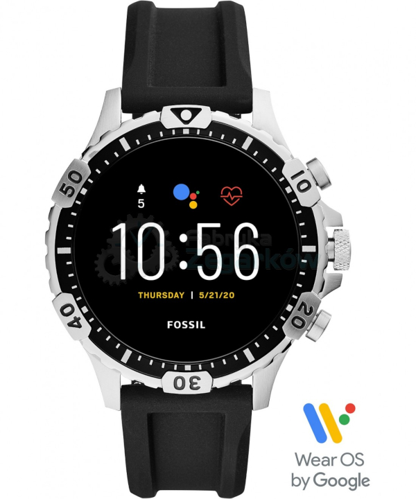 Zegarek Fossil Smartwatches gen 5 garrett hr ftw4041 001