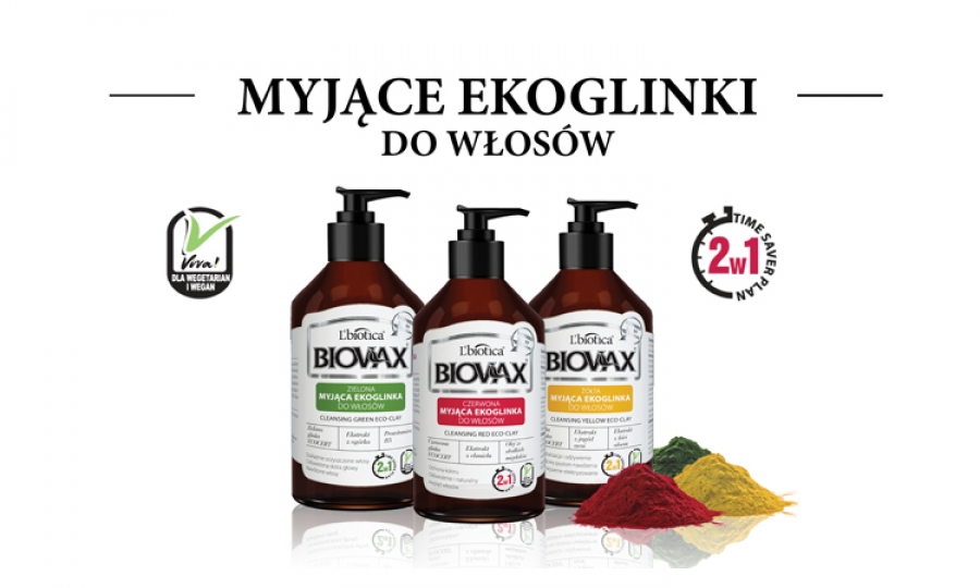 Biovax - ekoglinki do włosów