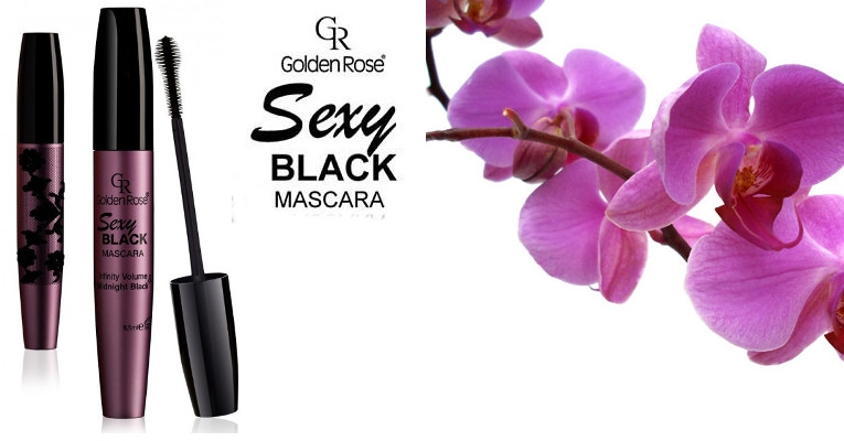 Golden Rose- Sexy Black Mascara Tusz do rzęs