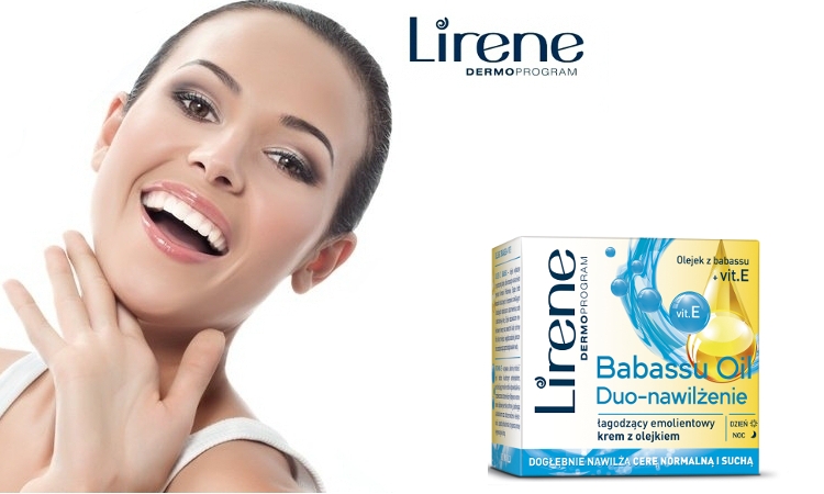 Lirene - Babassu Oil Duo-nawilżenie łagodzący emolientowy krem z olejkiem