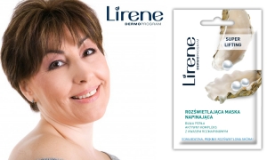 Lirene -Super lifting, rozświetlająca maska napinająca