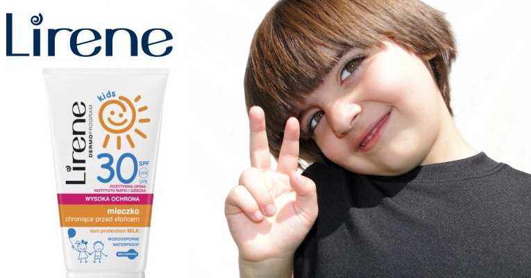 Lirene- kosmetyki do opalania dla dzieci