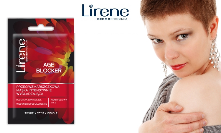 Lirene - Przeciwzmarszczkowa maska intensywnie wygładzająca Age Blocker