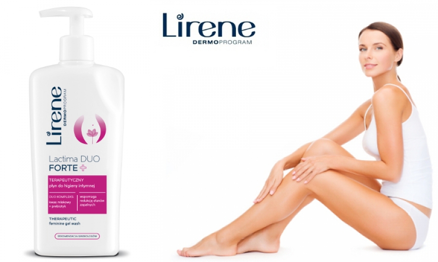 Lirene -  LACTIMA DUO FORTE+ Terapeutyczny płyn do higieny intymnej