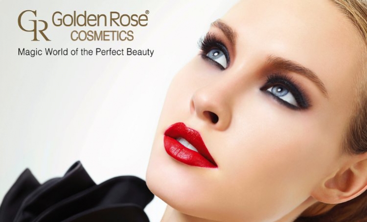 Makijaż ust Golden Rose