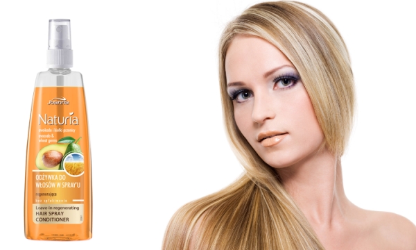 Kosmetyczny test Odżywki do włosów w spray&#039;u - Awokado i Kiełki pszenicy marki Joanna